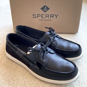 NWT Sperry Coastfish Boat - Black